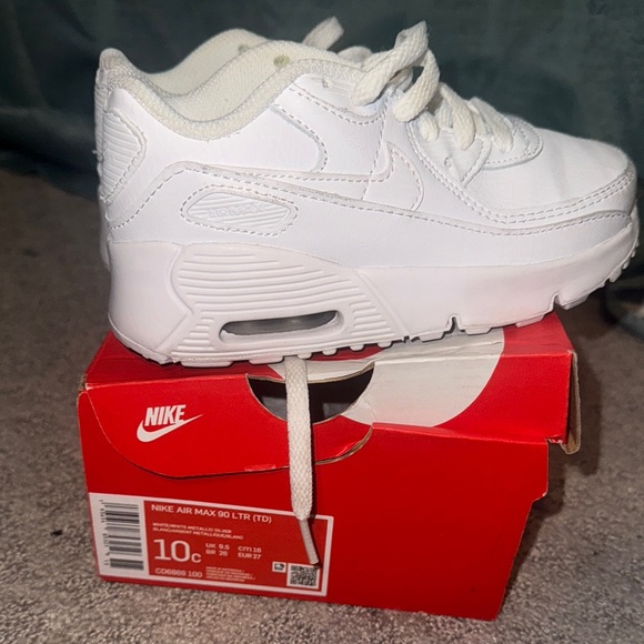 Nike Kids Air Max White Sneakers - Picture 5 of 5